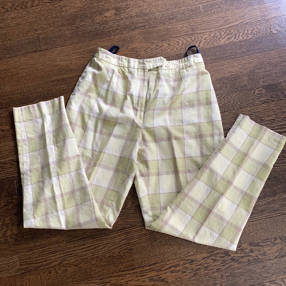 Vintage Burberry cotton pants size 10